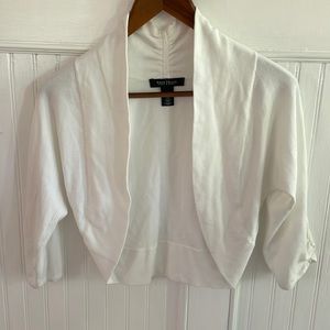 White House Black Market Cropped Cardigan